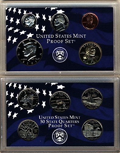 2001 S U.S. Mint 10 Coin Clad Proof