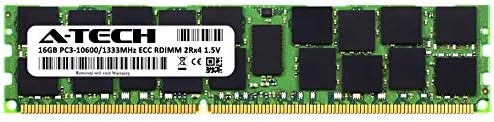 RAM de memória A-Tech de 16 GB para Supermicro X9DRW-3LN4F+-DDR3 1333MHz PC3-10600 ECC Registrado RDimm 2RX4 1.5V-servidor