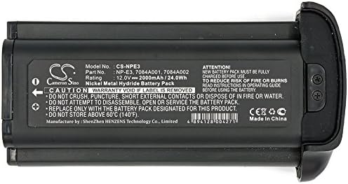 Substituição da bateria para EOS 1D Mark II EOS 1D EOS 1DS MARC II EOS 1D Mark II N EOS 1DS 7084A001 NP-E3 7084A002