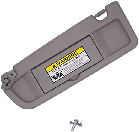 Atlas Gray Grey esquerda e do lado direito Visor compatível com Honda Civic 2006 2007 2008 2009 2010 2011 Substitui 83230-SNA-A01ZA