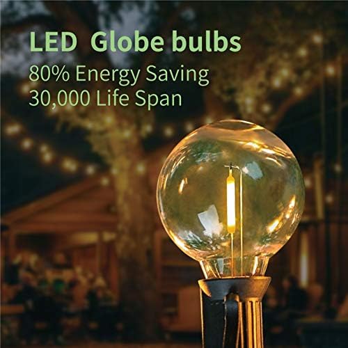 Lâmpadas de substituição de LED de meconard G40, lâmpadas globais de led de 1,57 polegadas de 1 watt à prova de abrasão para luzes