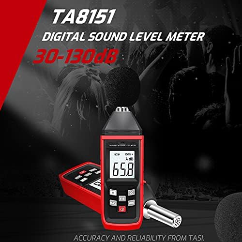 ZLXDP Digital Professional Som nível de sono Testador de ruído Detector de som Decibel Monitor Instrumento de medição