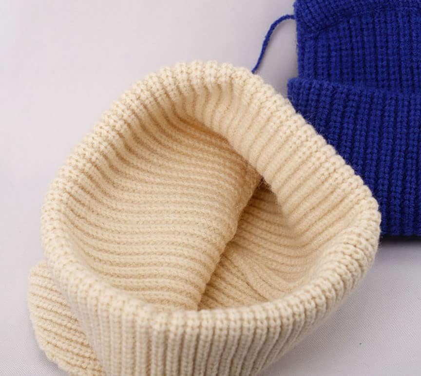 Chapéus de gorro de malha para mulheres ouvidos de gato fofos inverno malha quente orelhas grandes crochê caveira tampa