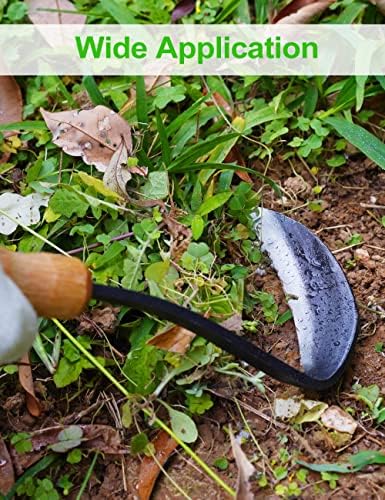 Creca japonesa enxada de foice, 11 de jardinagem errônea nejiri kama lâmina escavação de ferramentas e removedor de