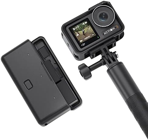 DJI OSMO Action 3 Adventure Combo, câmera de ação à prova d'água com 4K HDR, profundidade de cor de 10 bits, Horizonsteady, resistência