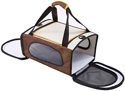 N/A Small Dog Mackpack-Hiking ou Travel Mackpack, Backpack Transparent Airy Travel Pet Mackpack