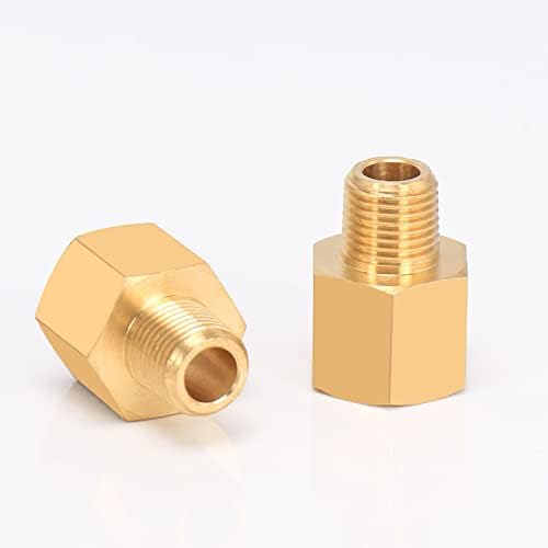 Bathace Brass Tipe Fitting, Frea de metais pesados ​​Adaptador de latão sólido Tubo de redução de tubo de redução do