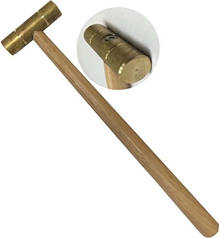 Purple Star Hammer Brass Head Mallet, 8-5/8 polegadas - Ph201