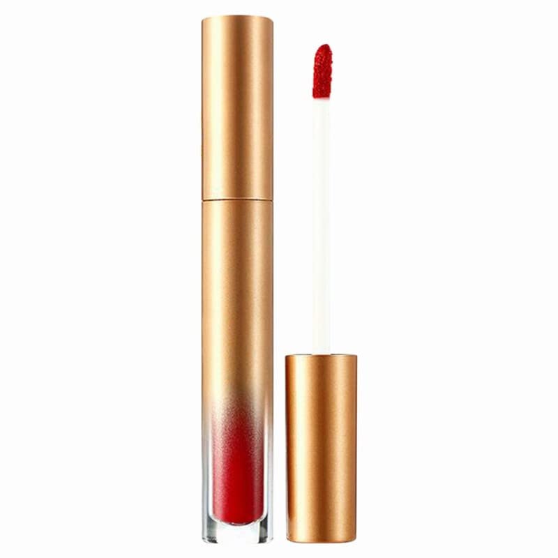 Recipientes de brilho labial com Wand 100 Lip Glaze Hidratante Lip Lip Lip Lip Hidration Batom Longa Longa Não