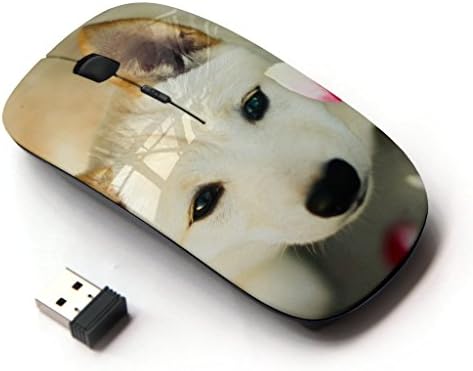 Koolmouse [Mouse Optical 2.4g sem fio [Great Pyrenees Canaan Dog Pet]