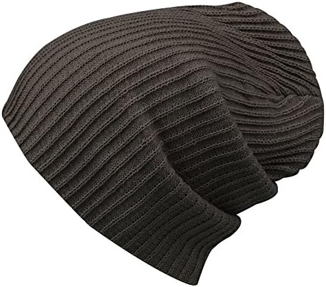 Morehats Corduroy Knit Feanie Sloche Winter Warm Skatator Hip-Hop Chapéu