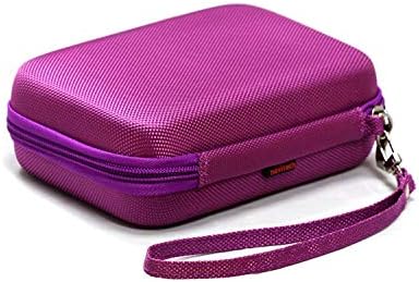 Navitech Purple Hard GPS Carting Case Compatível com o carro Tomtom Sat Nav via 52, 5