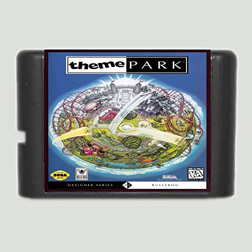Parque temático Card de jogo de 16 bits para Sega Mega Drive para Genesis-ntsc-U