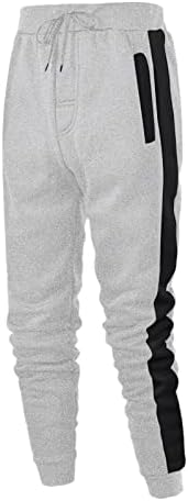 Egmoda Men's Tracksuits Define 2 peças Full-Zip Athletic Sweats Suorits Sortos de manga longa Terno esportivo de correr com