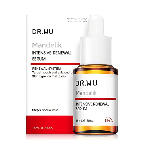 Dr. Wu 15ml soro de renovação intensiva com ácido mandélico 18% de Taiwan