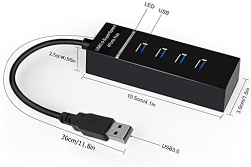 SXYLTNX USB 3.0 Hub de alta velocidade Multi USB Splitter Expander para computadores PC Acessórios para laptop USB