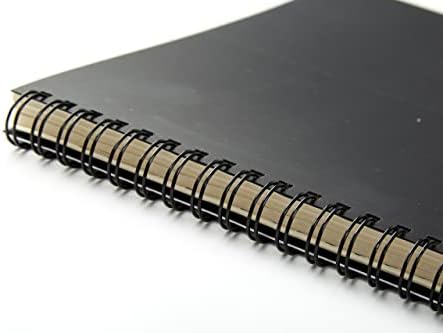 Notebook para todos os objetivos, 2 pacote, tampa flexível, 80 folhas/160 páginas com linha de divisor de média página, 8,5 x 11 polegadas,