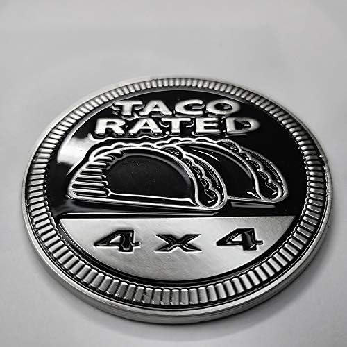 Badge Glow Duck classificou o crachá automotivo de metal 4x4 projetado especificamente para o Jeep Wrangler ou Cherokee