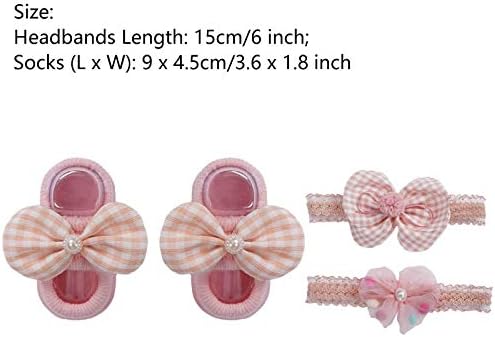 Jeatha recém -nascida meninas de cabeceira de cabelo fofa 3pcs Floral Lace Bowknot Bandas e acessórios de meias Conjunto de acessórios