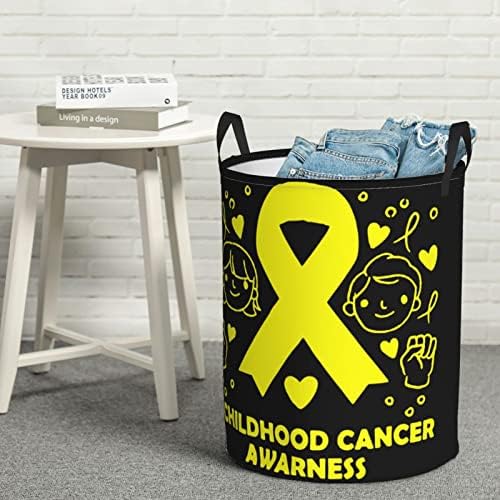 Cesto de lavanderia de lavanderia de lavanderia de lavanderia de câncer de câncer infantil