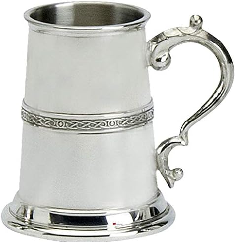 I Luv Ltd Bristizando Childrens Tankard Putren Can Can Celtic Wire Band Ornate Handle