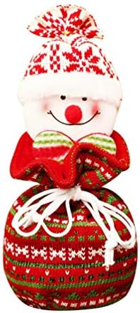 Nuobesty 2pc Knitt Christmas Candy Bags