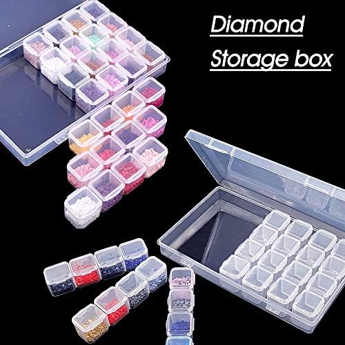 56ps- 5D Diamond Paintation Acessórios e Kits de ferramentas para crianças ou adultos para fazer arte de pintura de diamante