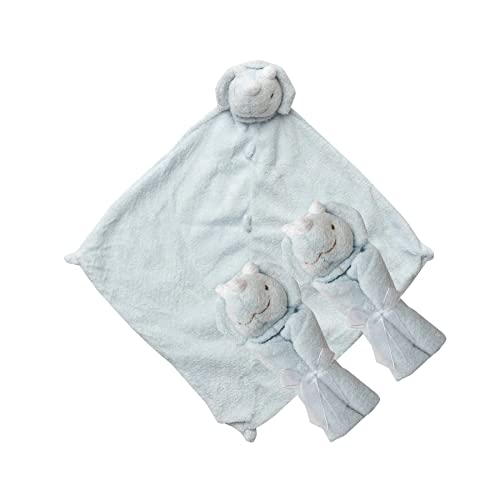 Angel Dear - Blue Dino Blankies par e um conjunto de 3 peças de reposição