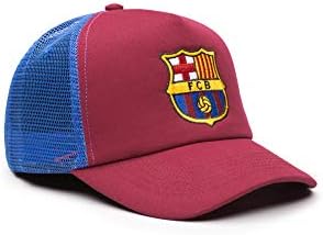 Fan Ink Limited Adult Unissex International Soccer Barcelona Basic Ajustable Hat, Mesh Back, One Tamanho