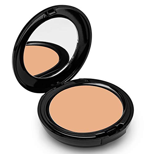 Jolie Creme Foundation SPF-15 Maquiagem de cobertura completa com esponja