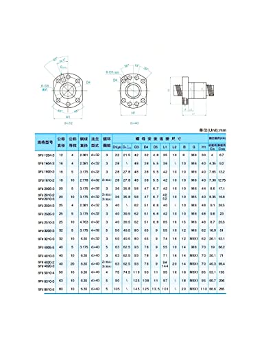 Conjunto de peças CNC SFU2010 RM2010 350mm 13,78in +2 SBR20 350mm Rail 4 SBR20UU BLOCO + BK15 BF15 suportes de extremidade