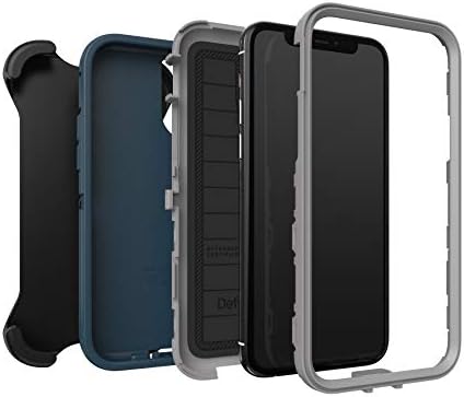 OtterBox Defender Screisless Series Rugged Case & Holster para iPhone 11 Pro - embalagem de varejo - Gone Fishin Blue