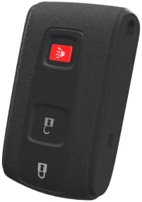 Autoprogramação de entrada Smart Keyless Compatível remoto com 2004-2009 Toyota Prius para o logotipo da prata FCC