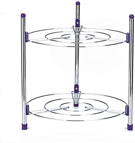 Pan Stand Pot Rack String de aço carbono Tampa de armazenamento Ferramenta de cozinha -