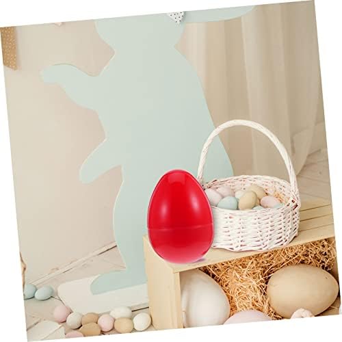 jojofuny simulação ovo ninho de ninho faux ovo ovo ornamento de páscoa ovos de páscoa brinquedos de artesanato vazio ornamentos caseiros