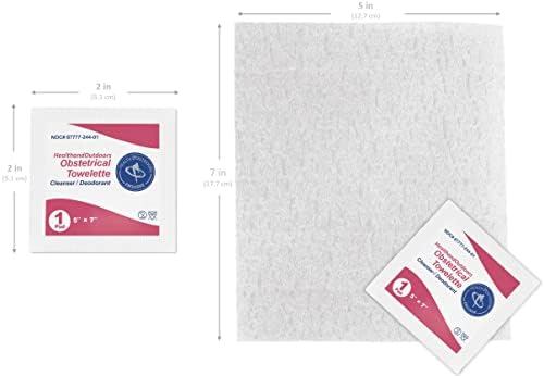 Hao Hand e Limpeza do corpo Obstétrica Toalhas embrulhadas individualmente 5 x 7 polegadas Nombo molhado lenços de feridas Benzalkonium