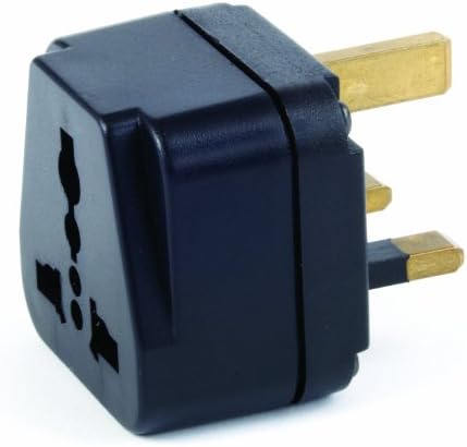 Plug de adaptador Global Global Global Global, preto, tamanho, tamanho único