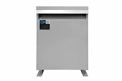 38 KVA Transformador de isolamento 3ph 400V Wye Primário 600V Delta Secundário N3R ventilado 60 Hz