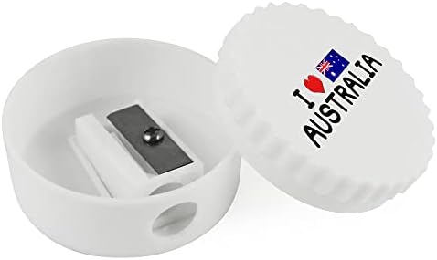 Azeeda 'I Love Australia' Compact Pencil Sharpiner