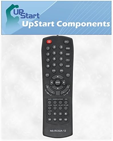 Replacement HDTV Remote Control for Insignia NS32E740A12, NS37L760A12, NS39L700A12, NS42E760A12, NS42L780A12, NS46L780A12, NS55E790A12,