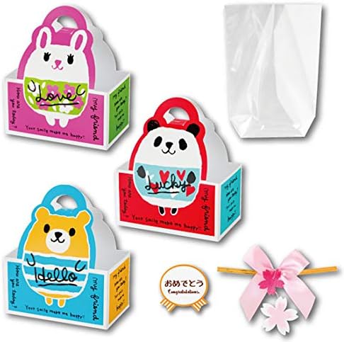 Heads Spr-Set1 Spring Corocoro Animal Die Cut Box Set, 15 set, fabricado no Japão, cerimônia de entrada do jardim de infância,