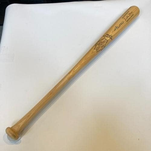 Willie Mays assinou o Modelo de Jogo Adirondack Batball Bat JSA COA - MLB BATS Autografado