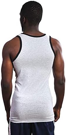 Diferentes toques de ginástica de ginástica masculina Muscle Sports Algodão/tanques de spandex A-shirts