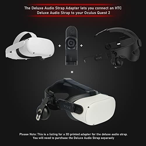 Kit Adaptador de Audio de Deadeyevr Deluxe para o Oculus Quest 2 Das Frankenquest