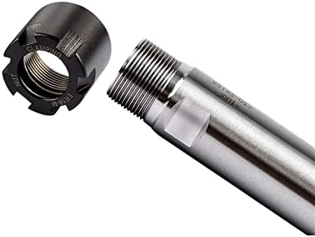 Precision Spring Collet Set Extensão da haste C8 C10 C12 C16 C20 C25 Haste de extensão de haste reta ER11 ER16 ER20 ER25 ER32