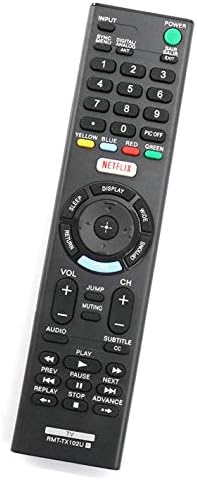 RMT-TX102U Controle remoto substituído pelo Sony TV KDL-32R500C KDL-40R510C KDL-40R530C KDL-40R550C KDL-48R510C KDL-48R530