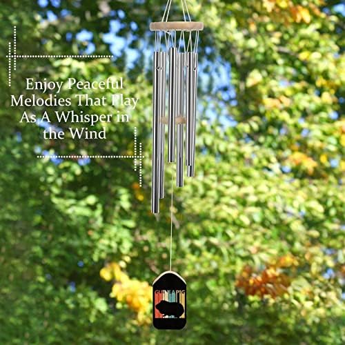 CARINEIRO PIRONEIA GONTO DE VENTO DE MODATE MEMORIAL Windchimes para decoração do jardim de jardim em casa