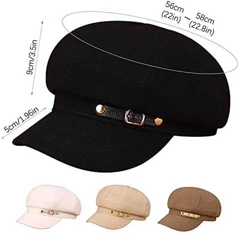 Chapéus de inverno de Keusn Womens UNISSISEX CHAPA DE CLOGOLO VINTAGEM WINTRO CAP CASUAL Vintage mais quente para mulheres Winter Warm