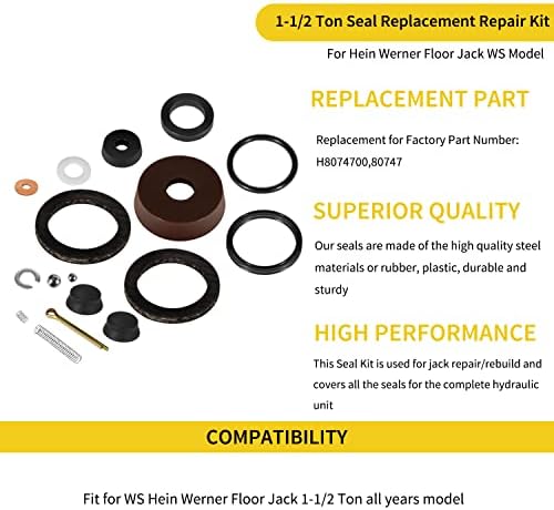 BZSUNWAY HEIN WERNER JACK 1-1/2 TON KIT SUPLEMAGEM