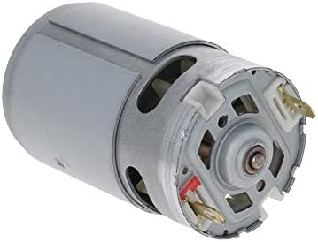 FILECT 10.8V 20000rpm DC Motor redondo Motor elétrico de alto torque para projetos elétricos/eletrônicos DIY, exercícios,